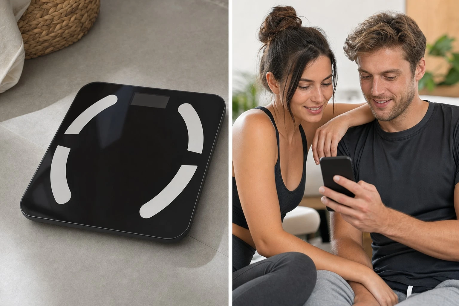Eine Waage, jedes Smartphone, der ganze Haushalt