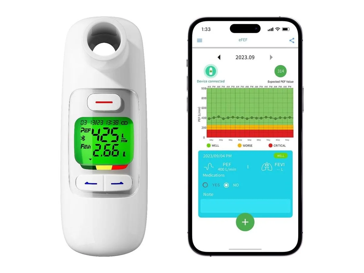 Peak Flow Meter 2.0 mit